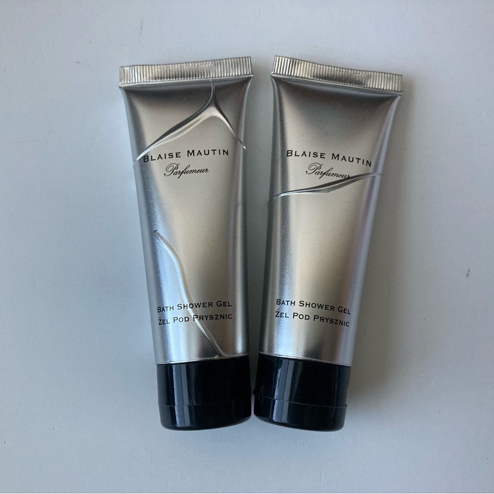 2 Blaise Mautin Raffles Hotel Shower Gel Set Lot